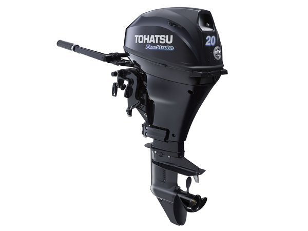 2017 Tohatsu 20 HP MFS20DEFTS Outboard Motor (Power Tilt)