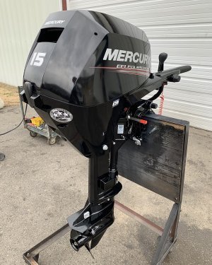 2019 Mercury 15 HP 2 Cylinder EFI 4 Stroke 20″ (L) Tiller Outboard Motor