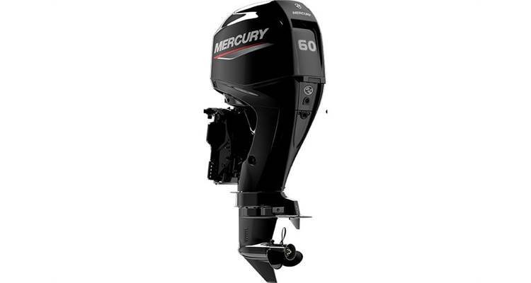 2022 Mercury FourStroke 60 HP CT EFI 995cc L4 25" Shaft